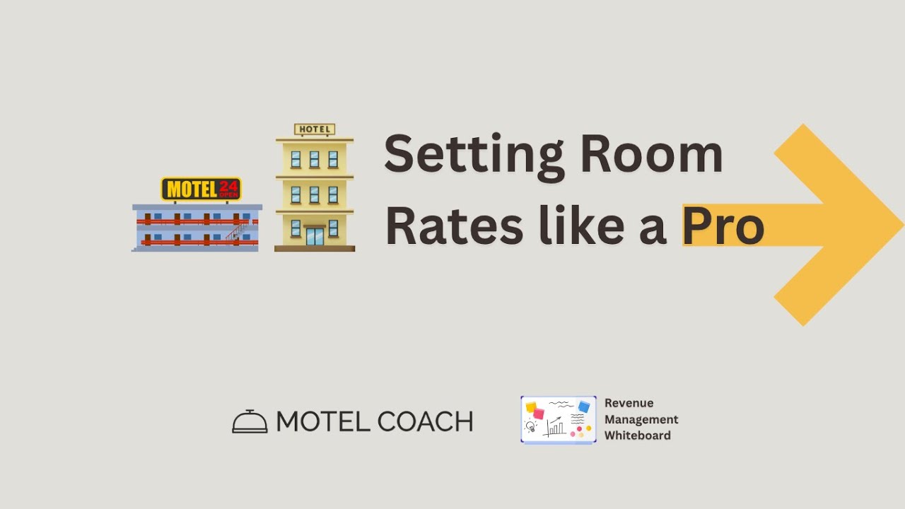 Setting Room Rates like a PRO - Revenue Management Whiteboard