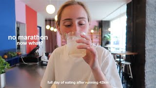 No marathon now what? | eating after running 42km, tattoo & back to Japan
