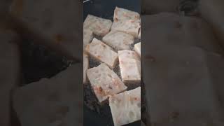 Frying Carrot Cake