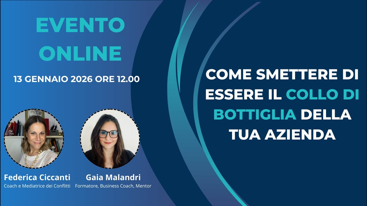 COME SMETTERE DI ESSERE IL COLLO DI BOTTIGLIA DELLA TUA AZIENDA