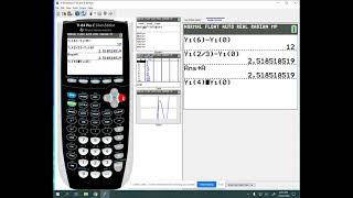 Displacement and Total Distance on Calculator