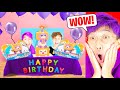 LANKYBOX&#39;S TWIN SISTERS REACT TO THEIR BROTHER FORGETTING THEIR BEST FRIEND&#39;S BIRTHDAY!