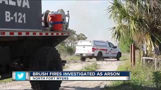 Arson suspect sought in North Fort Myers brush fire