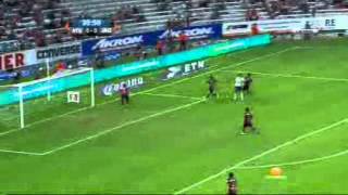 Luis Gabriel Rey gol 11 con Jaguares c2012 J12 vs Atlas 17mar