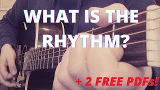 Beatles DDUUDU Rhythm Example
