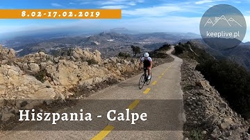 Spain Calpe cycling February 2019