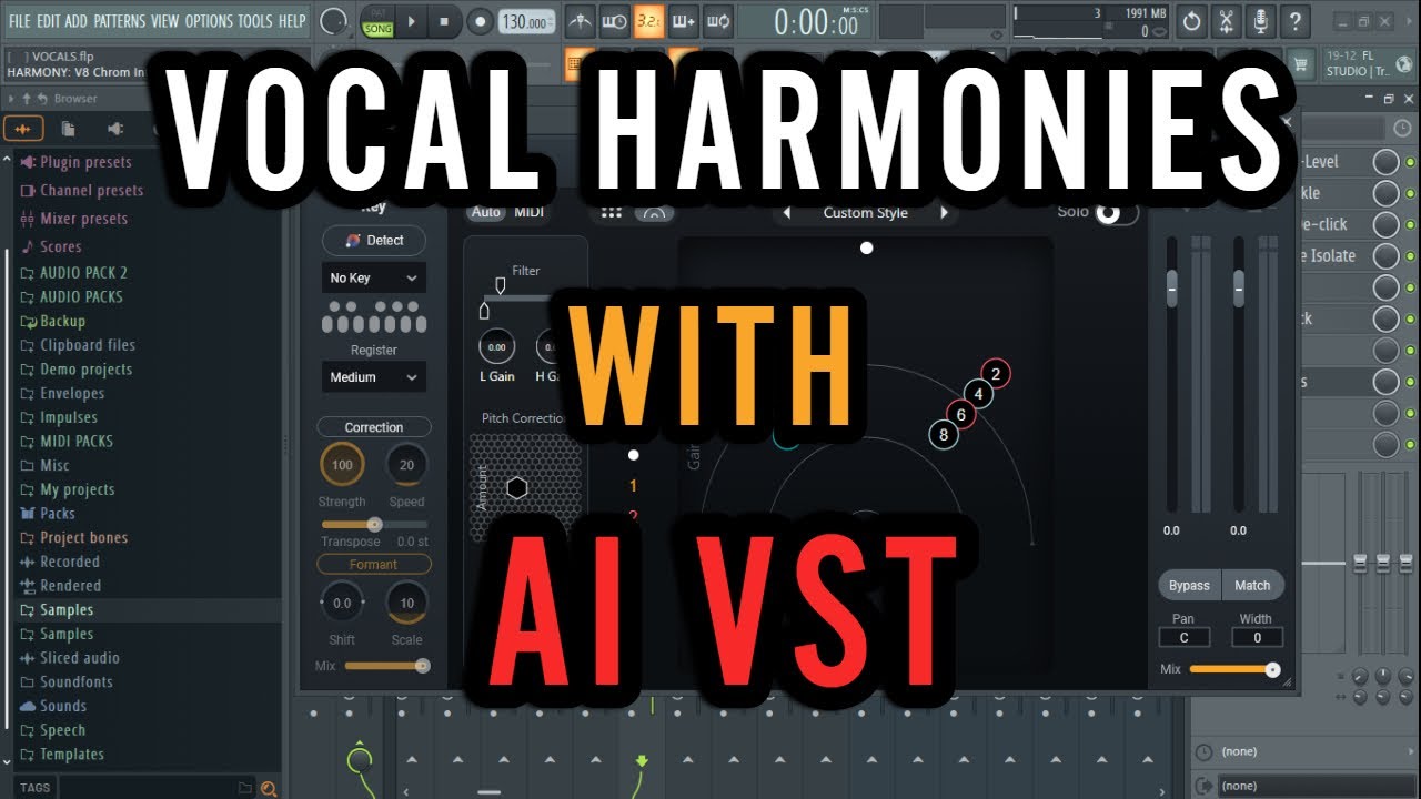 Vocal Harmony l Vocal Harmonies Ai Vst 2025 l Izotope Nectar 4 l Fl Studio Hindi l Music Bana Lo