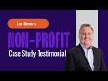 Non-Profit Industry Testimonial