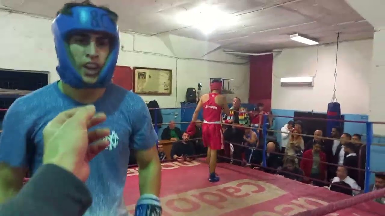 Claudio sparring matches on Metrorex gym Bucharest