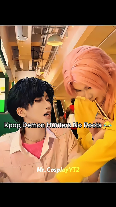 KPop Demon Hunters Cosplay No Roots 😂 pt.8 #kpdh #kpop #kpopdemonshunters #cosplay #rumi #jinu