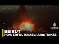 Series of powerful Israeli air strikes targeting Lebanon’s capital