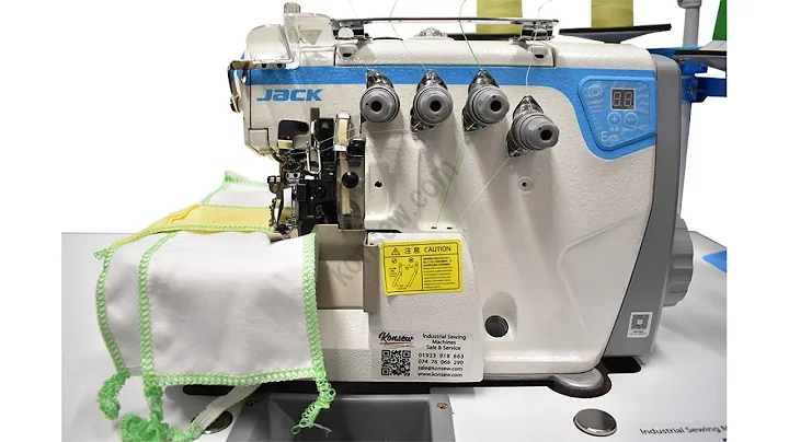 JACK E4 4Thread Overlock (Direct Drive) Industrial Sewing Machine