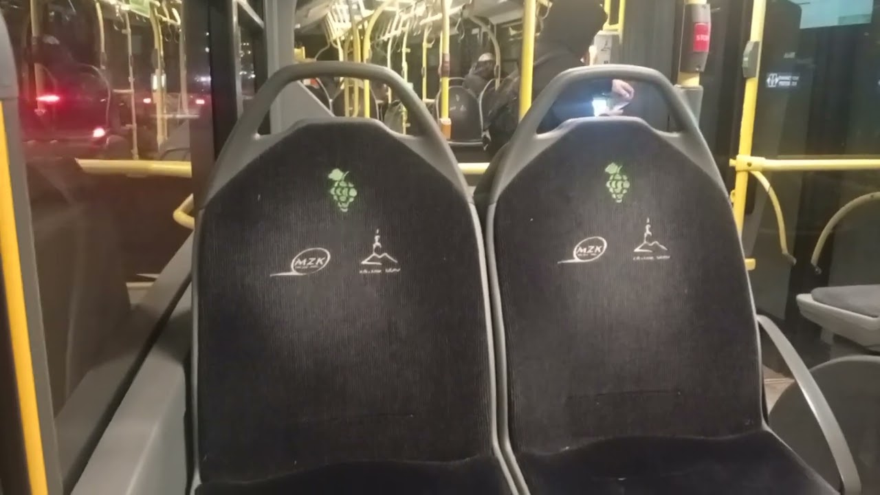 Поїздка на електробусі Mercedes Benz eCitaro G марш 0 борт 503 м. Зелена Гура 