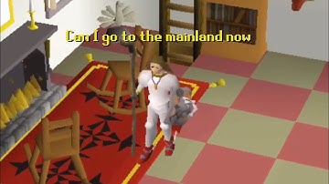 Teleporting back to Tutorial Island (Visual Glitch)