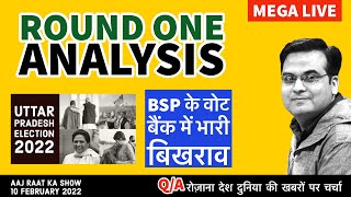 ROUND 1, 58 Seats Analysis: UP Election | BSP के वोट बैंक में बिखराव, BJP व गठबंधन ही मुकाबले में