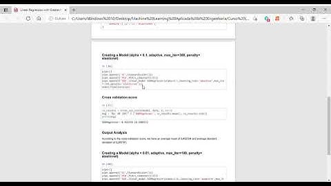 Linear Regression with Gradient Descent Scikit Learn