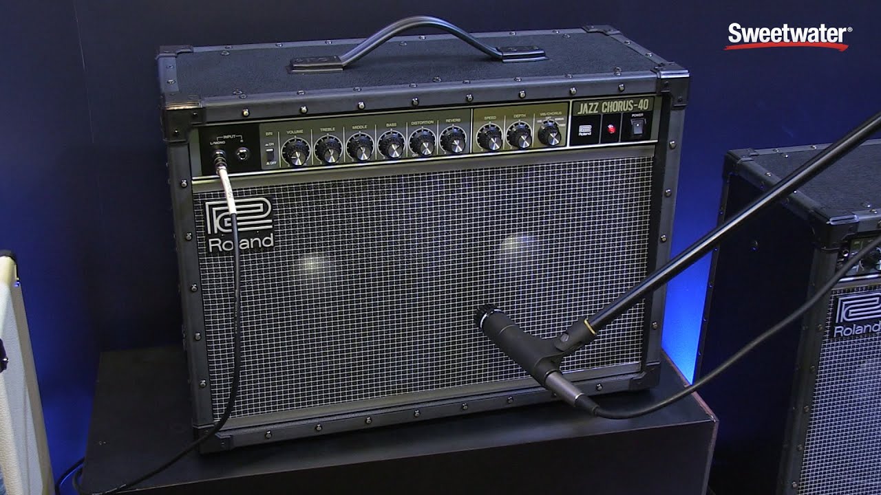 het is mooi ik betwijfel het Omtrek Summer NAMM 2015: Roland JC-40 Guitar Amp Demo by Sweetwater - YouTube