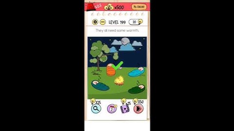 brain test level 199 solved