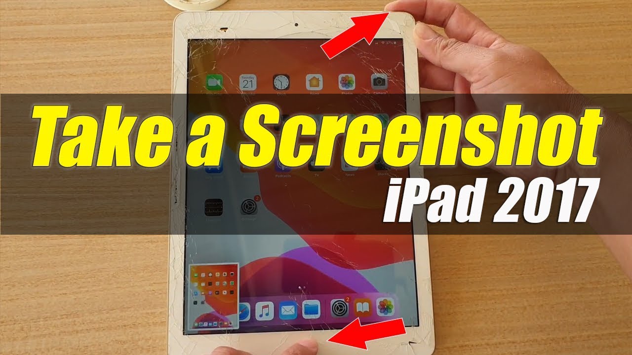 How To Take A Screenshot On Ipad 2017 Youtube