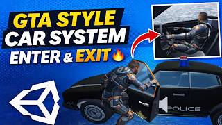 GTA Style Car Enter Exit System with Animations Unity (Part 3) Full Tutorial