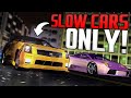 Can you beat midnight club 3 with the worst cars