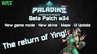 Paladins - Beta patch 34 Breakdown