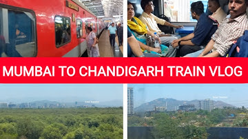 MUMBAI TO CHANDIGARH TRAIN JOURNEY TICKET PRICE PASCHIM EXPRESS (12925) | 3 TIER AC | SASA TRAVELLER