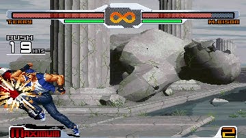 SNK Vs  CAPCOM TERRY COMBO 100%