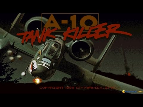 A-10 Tank Killer gameplay (PC Game, 1989)