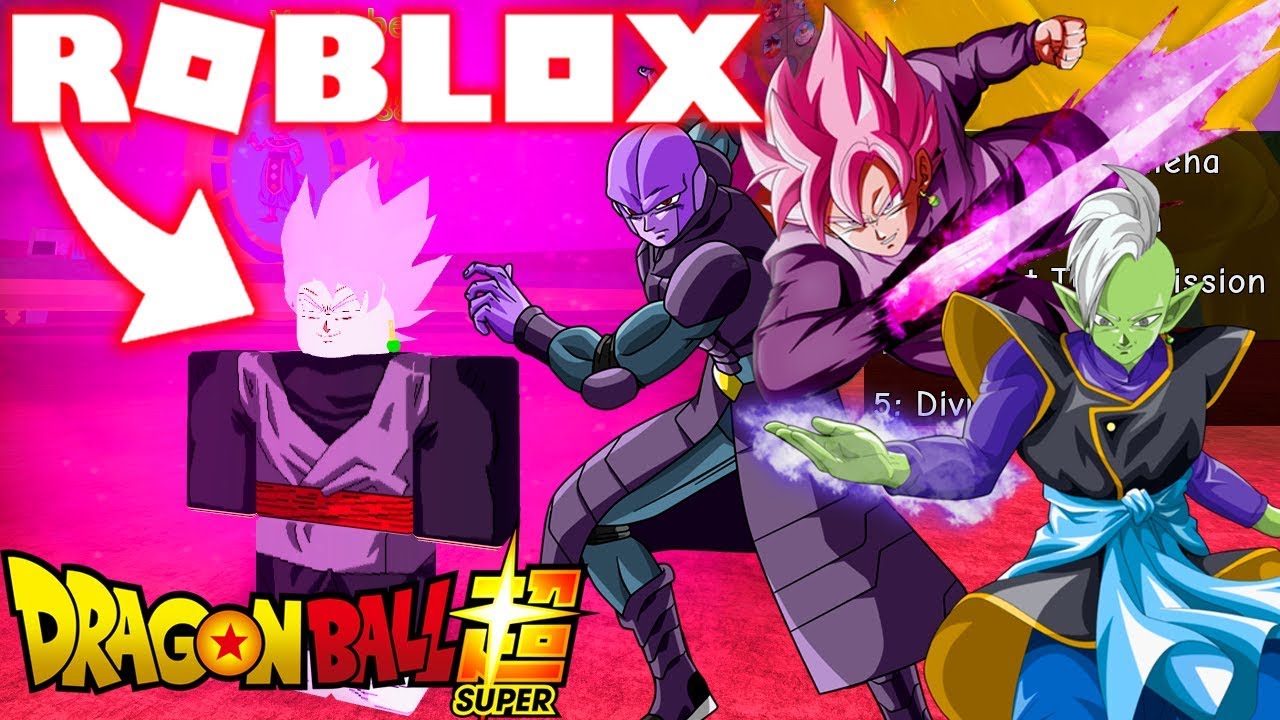 roblox download ROBLOX ! DRAGON BALL SUPER - GOKU BLACK ROSÉ, ZAMASU E HIT ! Dragon Ball Rage Rebirth 2