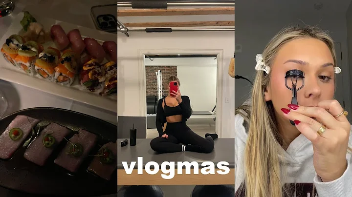 vlogmas 2022| come to pilates with me!! & grwm for...