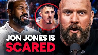 Jon Jones is TERRIFIED of Tom Aspinall @paingamepodcast