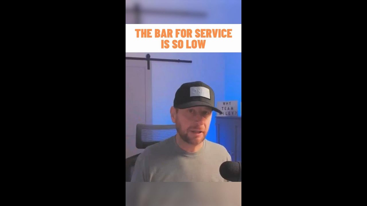 The Bar for Service Is So Low