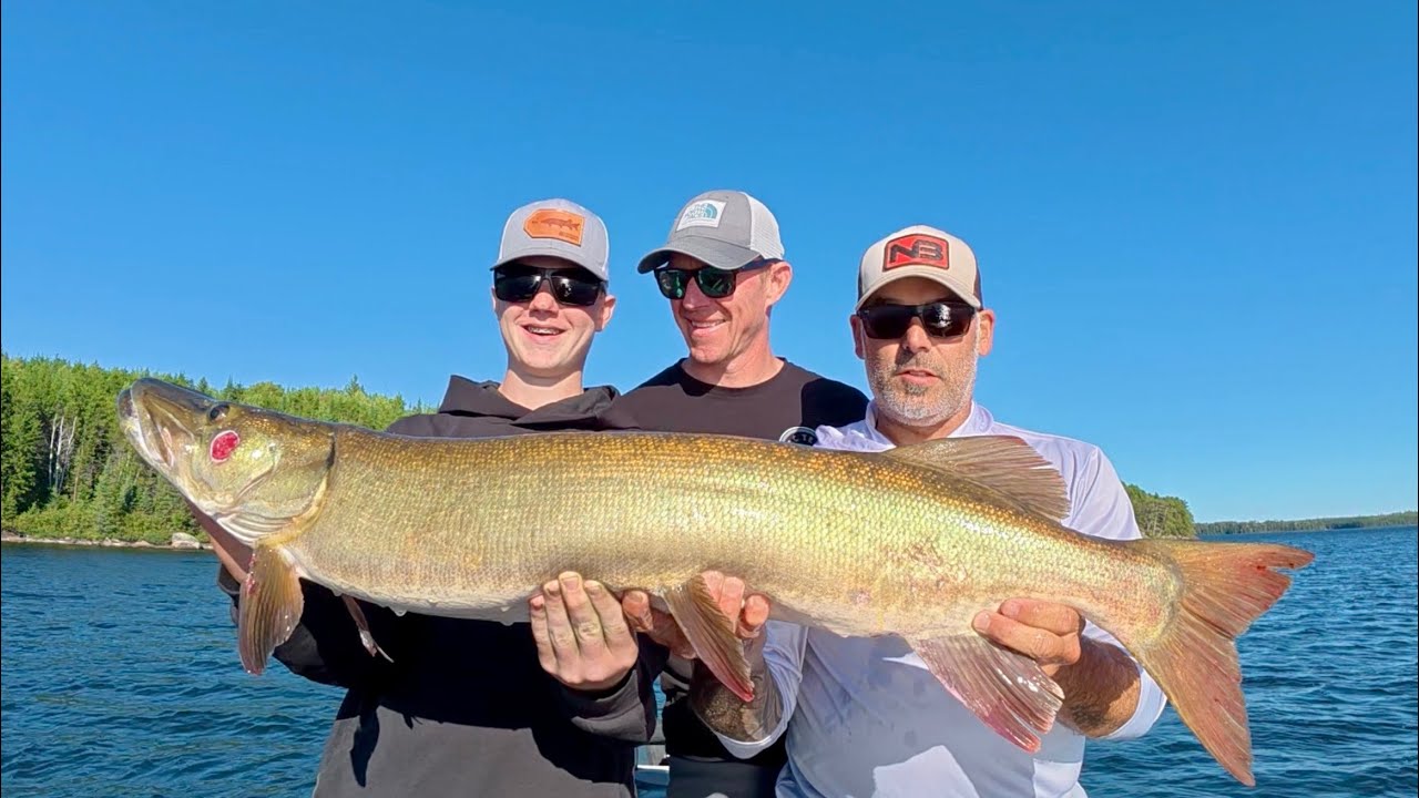 My first musky up in Canada #musky 