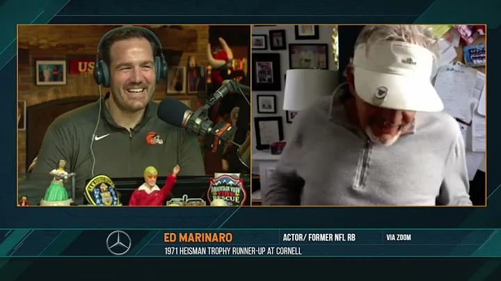 Ed Marinaro on the Dan Patrick Show Full Interview...