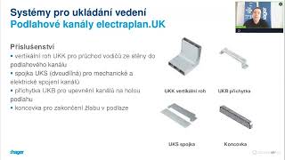 Podlahové kanály a krabice electraplan - přednáška produktového specialisty, Štěpána Tyce 8. 4. 2022