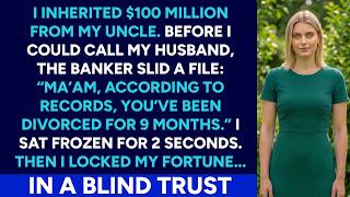 Inherited 100M Before I Told My Husband The Banker Said You ve Been Divorced For 9 Months