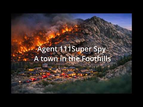 Agent 111 Super Spy - A town in the Foothills- Covert hide out