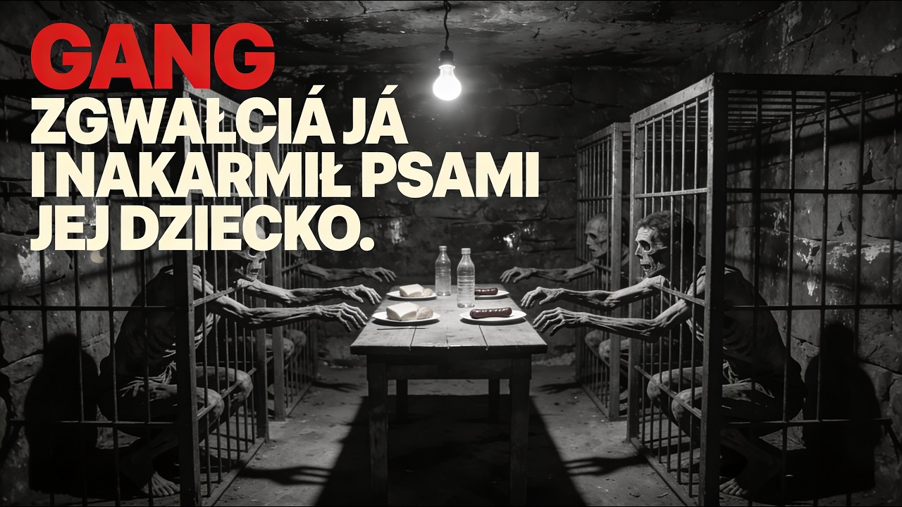 GANG ZGWAŁCIŁ JĄ I NAKARMIŁ PSAMI JEJ DZIECKO po 5 latach znaleziono ich w KLATKACH. GŁODNYCH.