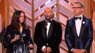 2016 Den Globe Awards - Jason Statham