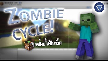 Zombie Walk Cycle! ~ A Mine Imator Tutorial