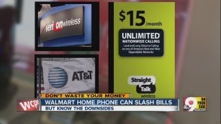 Walmart home phone can slash costs