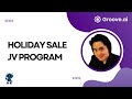 [GrooveLIVE] Groove Holiday Sale Affiliate Program