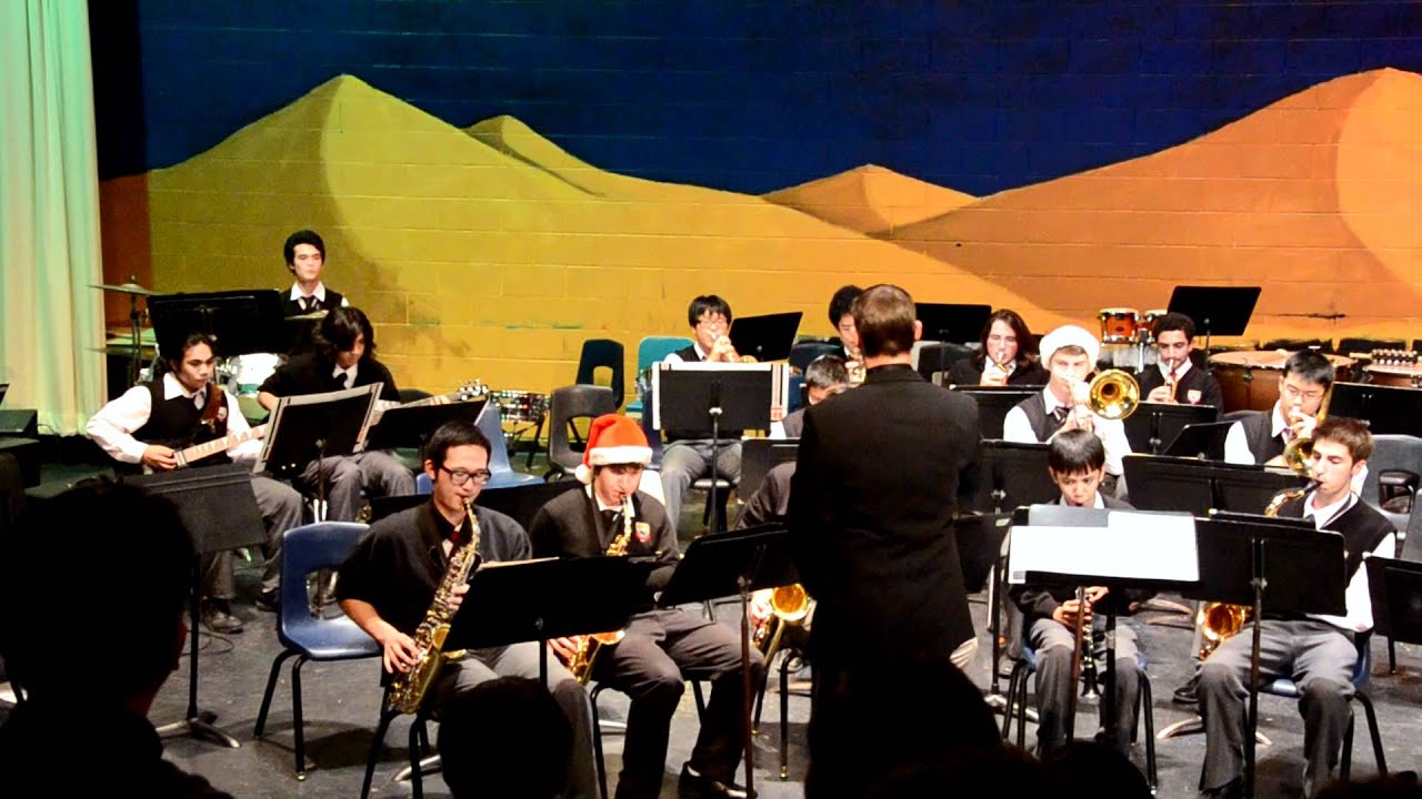 "Brass Attack" Brebeuf Senior Jazz band Brebeuf College winter arts
