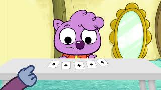 Paw Work It Out Wombats Animation Clip Malik & Zadie Playing Cards