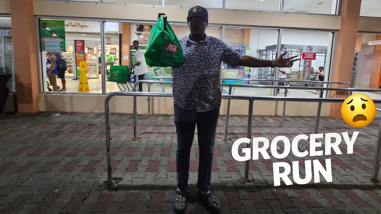 Nighttime grocery run vlog