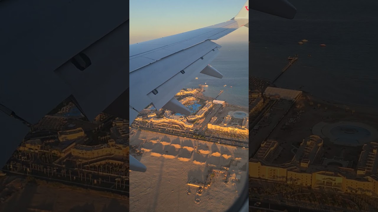 Landing in Hurghada #Hurghada #egypt #travel