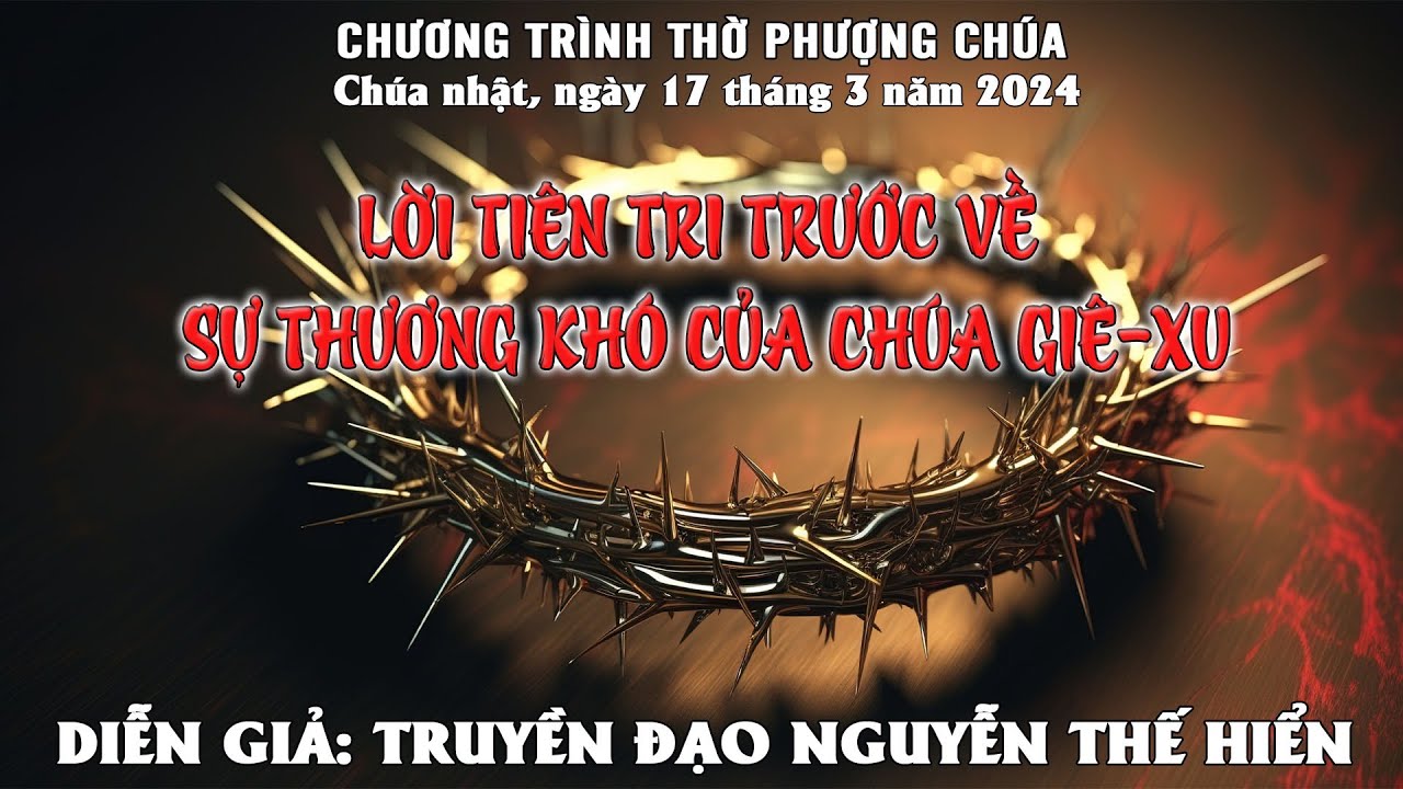 Thờ phượng Chúa (CN-17-3-24)