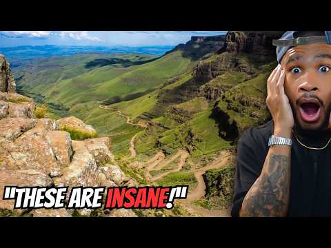 American is SHOCKED by these Wild Mountain Passes in South Africa