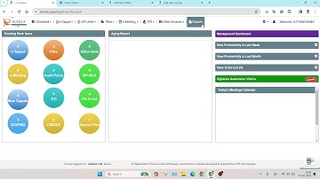eSarkar-Add New Section (નવી શાખા)  and Add New User - From Admin User